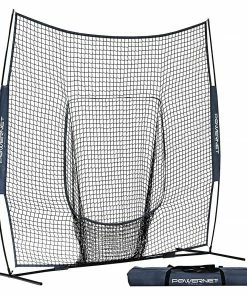PowerNet HITTING NETS 8x8 Practice Net | 64 SqFt Coverage!