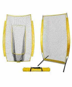 PowerNet I-Screen W/ Frame + Infielder Net Bundle