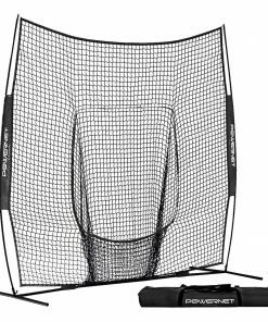 PowerNet HITTING NETS 8x8 Practice Net | 64 SqFt Coverage!