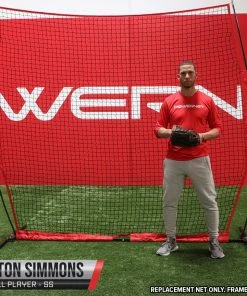 PowerNet Barriers 8ft X 8ft Replacement Barrier Net - Net Only