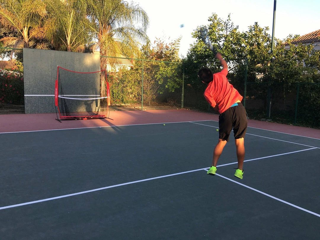 PowerNet Tennis Nets 7x7 Ft Portable Tennis Net And Pickleball Trainer 5 PowerNet Tennis Nets 7x7 Ft Portable Tennis Net And Pickleball Trainer