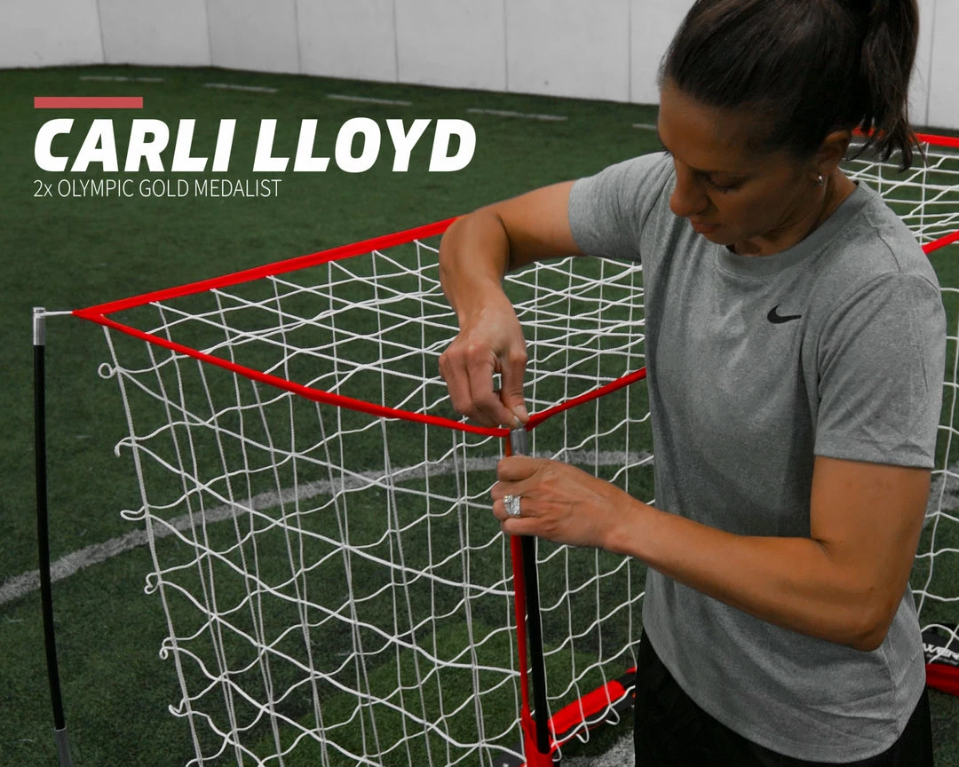 PowerNet Soccer Goal 6ft X 4ft Portable Bow Style Net GOALS 6 PowerNet Soccer Goal 6ft X 4ft Portable Bow Style Net GOALS