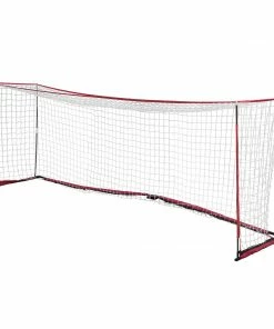 PowerNet Soccer Goal 24x8 Regulation Size With Wheeled Carrying Bag