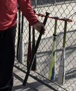 PowerNet Dugout Organization Baseball Softball Bat Fence Rack