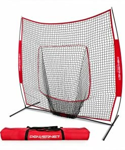 PowerNet The Original 7x7 Baseball Softball Practice Hitting Net