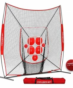 PowerNet 8x8 Practice Net Pitching Bundle HITTING NETS