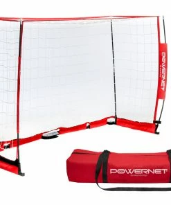 PowerNet Soccer Goal 6ft X 4ft Portable Bow Style Net GOALS
