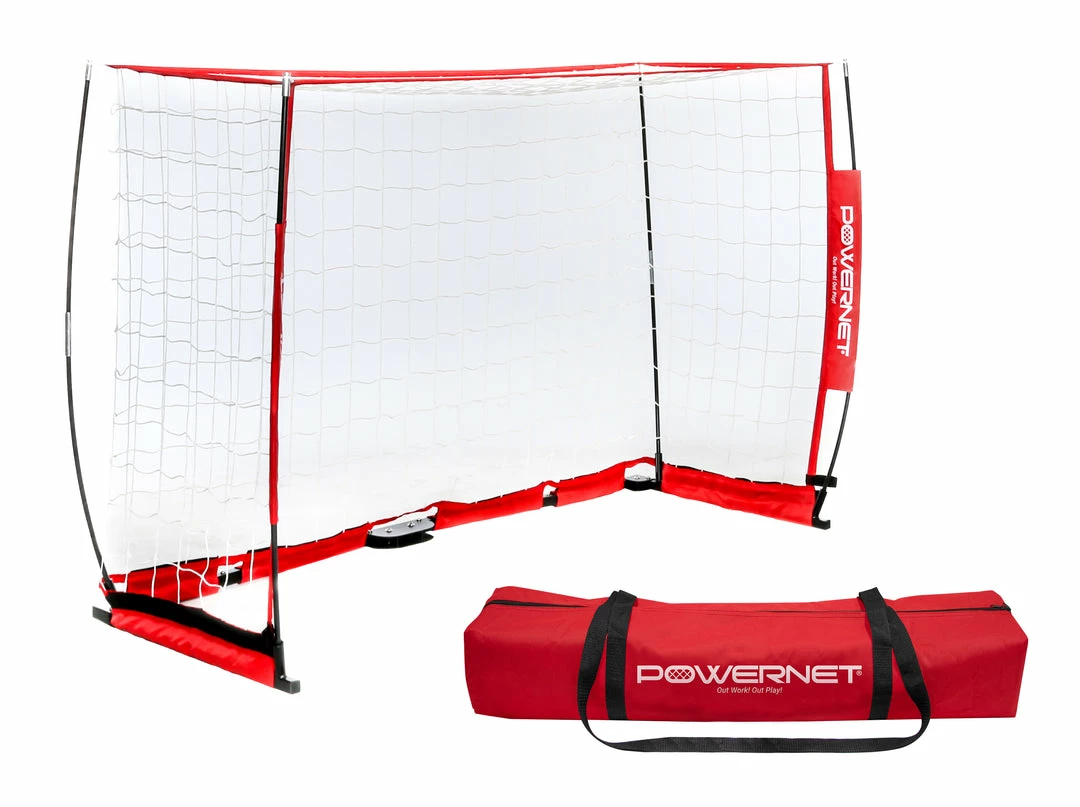 PowerNet Soccer Goal 6ft X 4ft Portable Bow Style Net GOALS 1 PowerNet Soccer Goal 6ft X 4ft Portable Bow Style Net GOALS