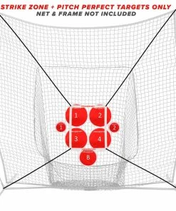 PowerNet Pitch Perfect Targets And Strike Zone Attachment For 7x7 Net Bundle TRAINING AIDS