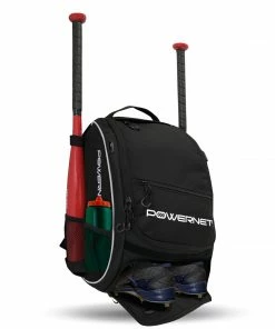 PowerNet Youth Starter Backpack Dual Bat And Cleat Carrier BAGS