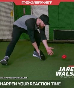 PowerNet TRAINING AIDS Reaction Balls | Random Bounce Fielding Tool