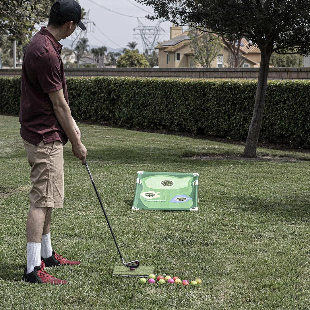 PowerNet Chip Champ Golf Portable Cornhole Game | Fun For Any Age Or Skill Set 3 PowerNet Chip Champ Golf Portable Cornhole Game | Fun For Any Age Or Skill Set