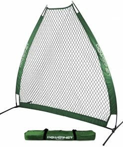 PowerNet A-Frame Baseball Pitching Screen Net PITCHING PROTECTION SCREENS