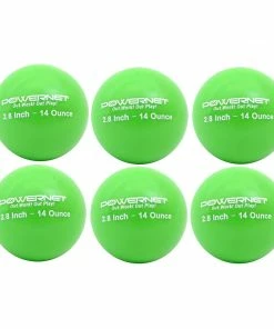 PowerNet WEIGHTED / TRAINING BALLS 2.8" Weighted Training Balls (6 Pack) | 12 To 20 Oz 16 PowerNet WEIGHTED / TRAINING BALLS 2.8