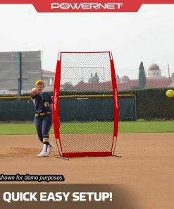 PowerNet I-Screen W/ Frame + Infielder Net Bundle