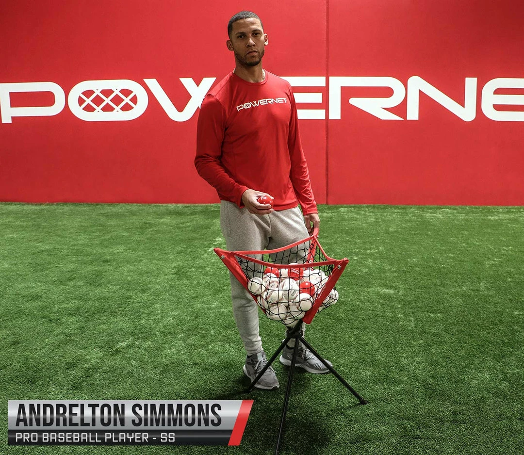 PowerNet Practice Baseballs (24 PK) And Ball Caddy Bundle COACHING BUNDLES 3 PowerNet Practice Baseballs (24 PK) And Ball Caddy Bundle COACHING BUNDLES