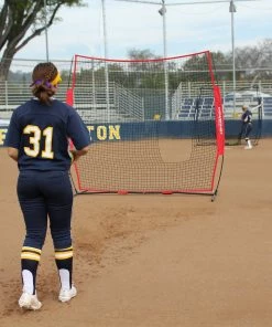 PowerNet 7x7 Ft Pitch-Thru Protection Screen For Softball 49 Sqft Barrier PITCHING PROTECTION SCREENS 8 PowerNet 7x7 Ft Pitch-Thru Protection Screen For Softball 49 Sqft Barrier PITCHING PROTECTION SCREENS