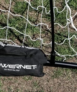 PowerNet 6x4 Ft Soccer Goal | Lightweight Frame Ultra Portable | Included Sandbag