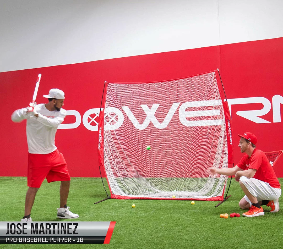 PowerNet 10x7 Golf Net + Tri-turf Golf Mat 6 PowerNet 10x7 Golf Net + Tri-turf Golf Mat