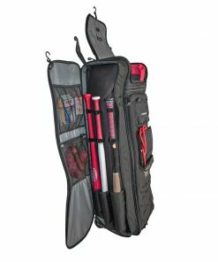 PowerNet BAGS All Gear Transporter | Rolling Baseball Equipment Bag For Coaches All W/Terrain Wheels
