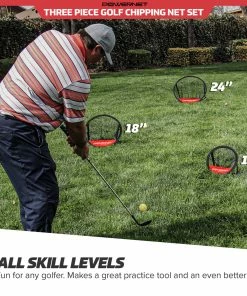 PowerNet 3 Piece Golf Chipping Net Set 9 PowerNet 3 Piece Golf Chipping Net Set