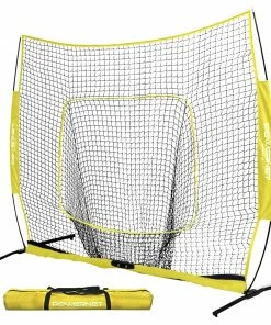 PowerNet HITTING NETS 8x8 XLP PRO Net | One Piece Frame