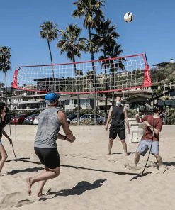 PowerNet Freestanding Volleyball Warm Up Net