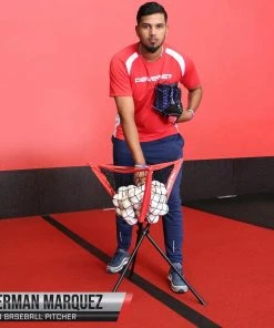 PowerNet Practice Baseballs & Limited Flight Crushers W/ Ball Caddy Bundle