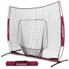 PowerNet HITTING NETS 8x8 XLP PRO Net | One Piece Frame