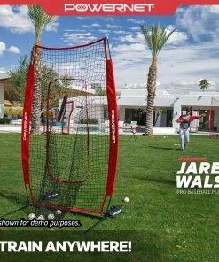 PowerNet I-Screen W/ Frame + Infielder Net Bundle