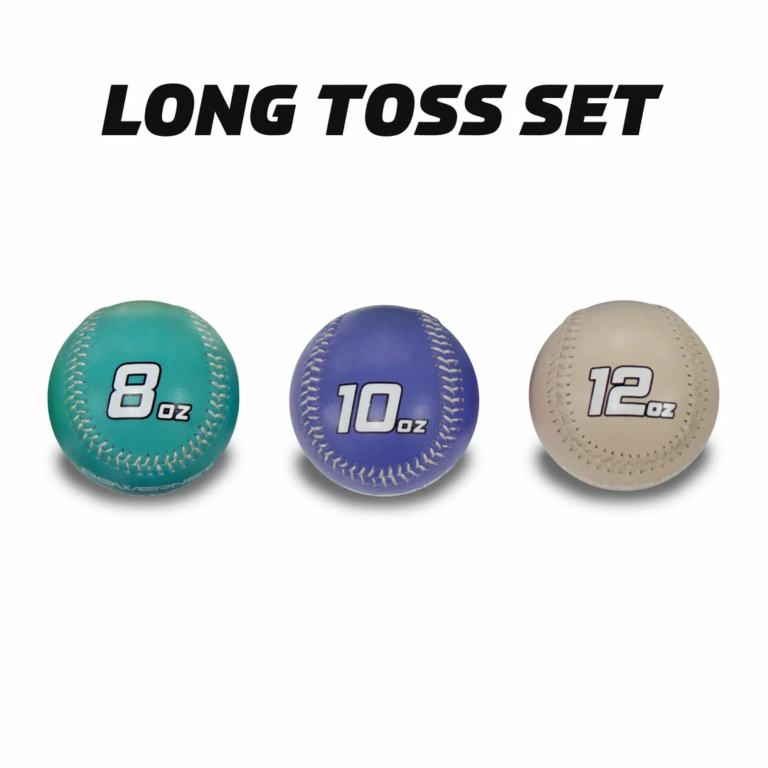 PowerNet Weighted Baseball Bundles | Heavy Training Balls For Pitching And Throwing 8 PowerNet Weighted Baseball Bundles | Heavy Training Balls For Pitching And Throwing