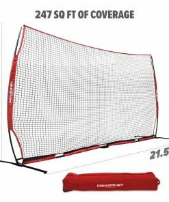 PowerNet Barriers XL Sports Barrier Net 21.5 X 11.5 FT For All Sports