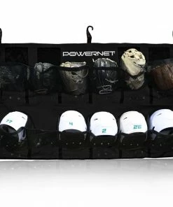 PowerNet PowerPro Hanging Helmet Organizer Bag Dugout Organization