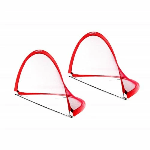 PowerNet Popup Soccer Goals Portable Net 2 Goals + 1 Carrying Bag 2 PowerNet Popup Soccer Goals Portable Net 2 Goals + 1 Carrying Bag
