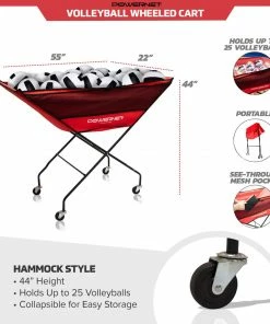 PowerNet Volleyball Wheeled Cart