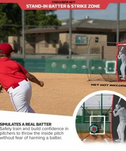 PowerNet Andrelton Simmons Stand-in Batter Pitch Training