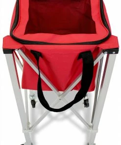 PowerNet Ball Caddies Wheeled Ball Caddy Cart For Baseball Softball And Tennis