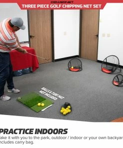PowerNet 3 Piece Golf Chipping Net Set 10 PowerNet 3 Piece Golf Chipping Net Set