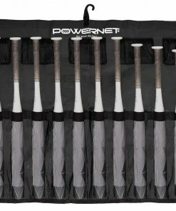 PowerNet Dugout Organization Hanging Bat Caddy | Hangs On Fence And Holds Up To 12 Bats
