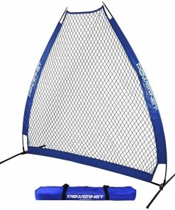 PowerNet A-Frame Baseball Pitching Screen Net PITCHING PROTECTION SCREENS