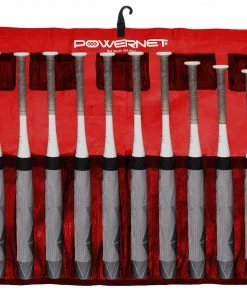 PowerNet Dugout Organization Hanging Bat Caddy | Hangs On Fence And Holds Up To 12 Bats 13 PowerNet Dugout Organization Hanging Bat Caddy | Hangs On Fence And Holds Up To 12 Bats
