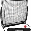 PowerNet 5x5 Practice Net + Strike Zone + Weighted Training Ball Bundle HITTING NETS
