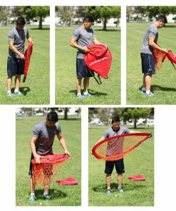 PowerNet Popup Soccer Goals Portable Net 2 Goals + 1 Carrying Bag 22 PowerNet Popup Soccer Goals Portable Net 2 Goals + 1 Carrying Bag