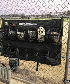 PowerNet PowerPro Hanging Helmet Organizer Bag Dugout Organization