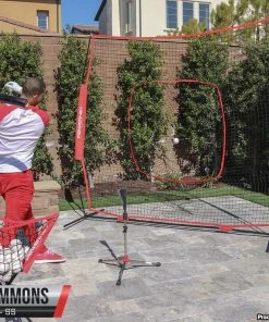 PowerNet HITTING NETS 8x8 Practice Net | 64 SqFt Coverage!