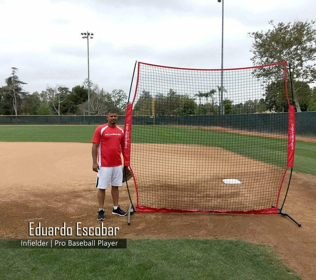 PowerNet Barriers 8x8 Barrier Screen Net For Baseball Softball Lacrosse Portable Protection System 4 PowerNet Barriers 8x8 Barrier Screen Net For Baseball Softball Lacrosse Portable Protection System