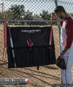 PowerNet Dugout Organization Hanging Bat Caddy | Hangs On Fence And Holds Up To 12 Bats 20 PowerNet Dugout Organization Hanging Bat Caddy | Hangs On Fence And Holds Up To 12 Bats