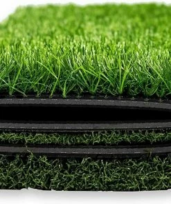 PowerNet Golf Hitting Mat | Artificial Tri-Turf Grass | 25