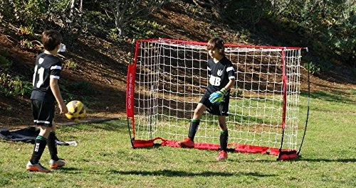 PowerNet Soccer Goal 6ft X 4ft Portable Bow Style Net GOALS 5 PowerNet Soccer Goal 6ft X 4ft Portable Bow Style Net GOALS