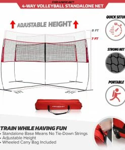PowerNet Volleyball Four Square Net